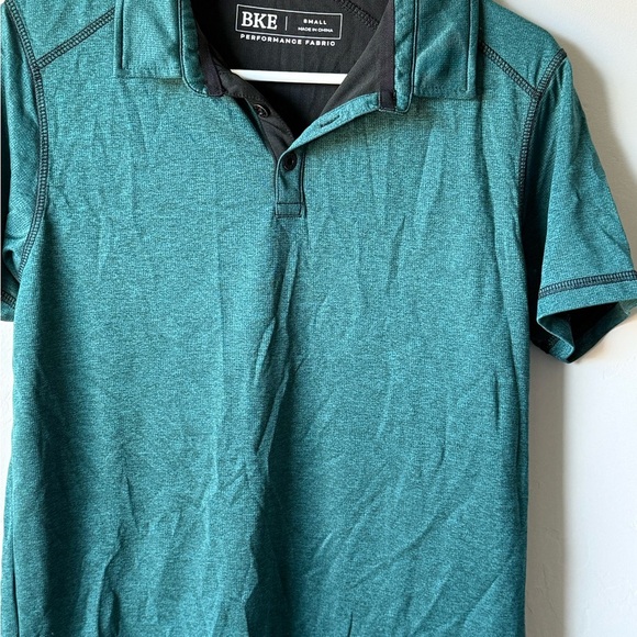 BKE Teal Polo Shirt for Men - Picture 2 of 4